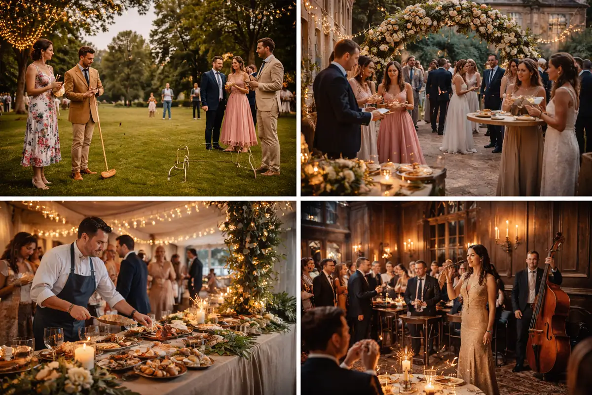 Wedding activities and event formats at Adcote Hall